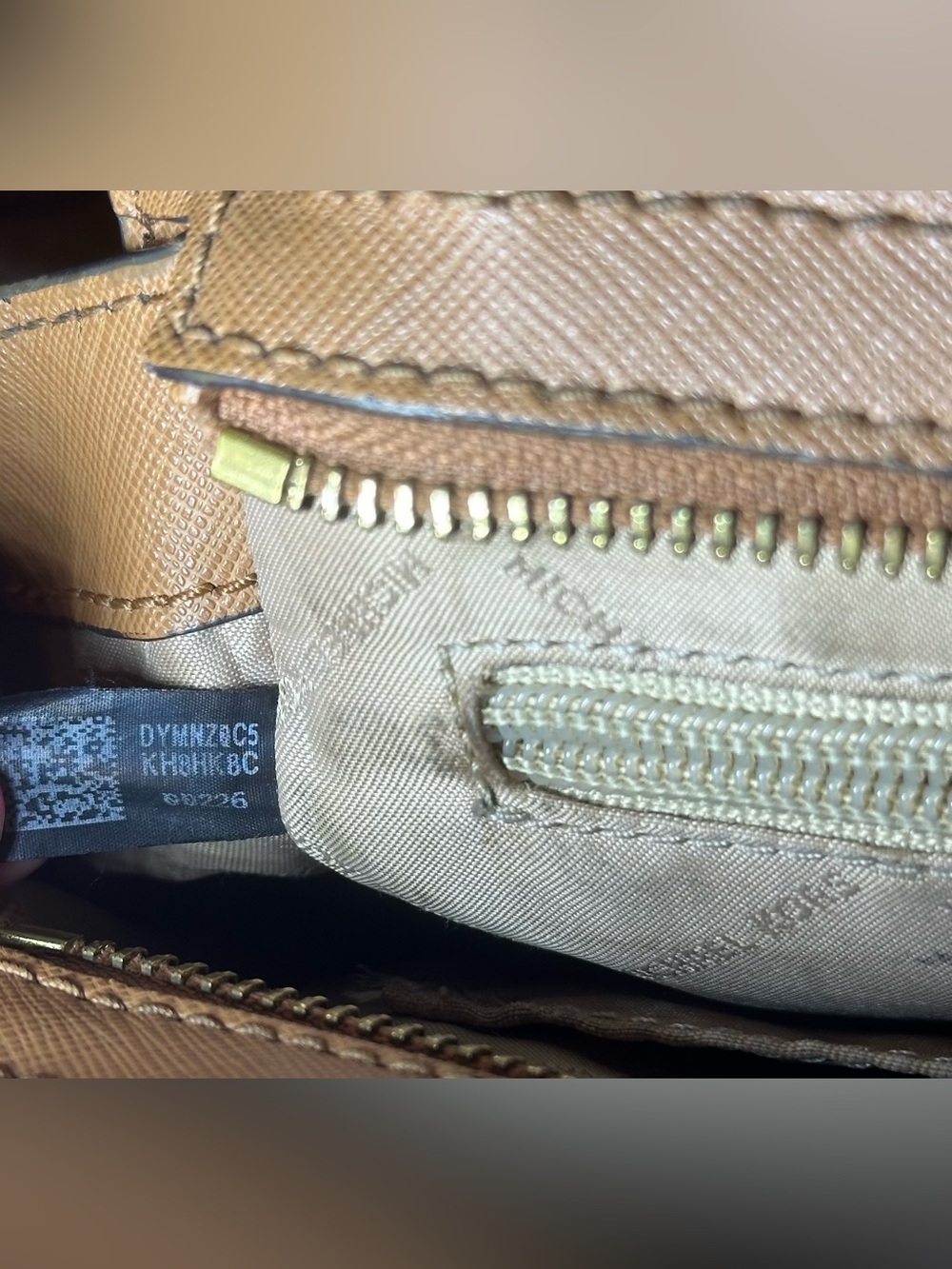 Michael Kors Selma small Messenger Crossbody Bag in brown logo-print design​ - Picture 13 of 14